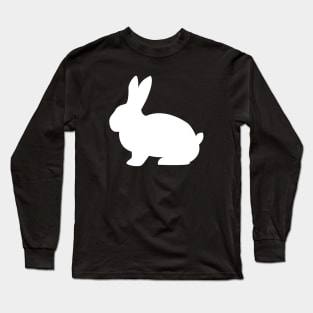 Rabbit Silhouette Long Sleeve T-Shirt